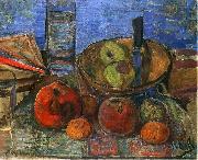 Zygmunt Waliszewski Still life with apples oil on canvas